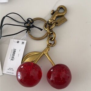 Coach Cherry Bag Charm! 🍒